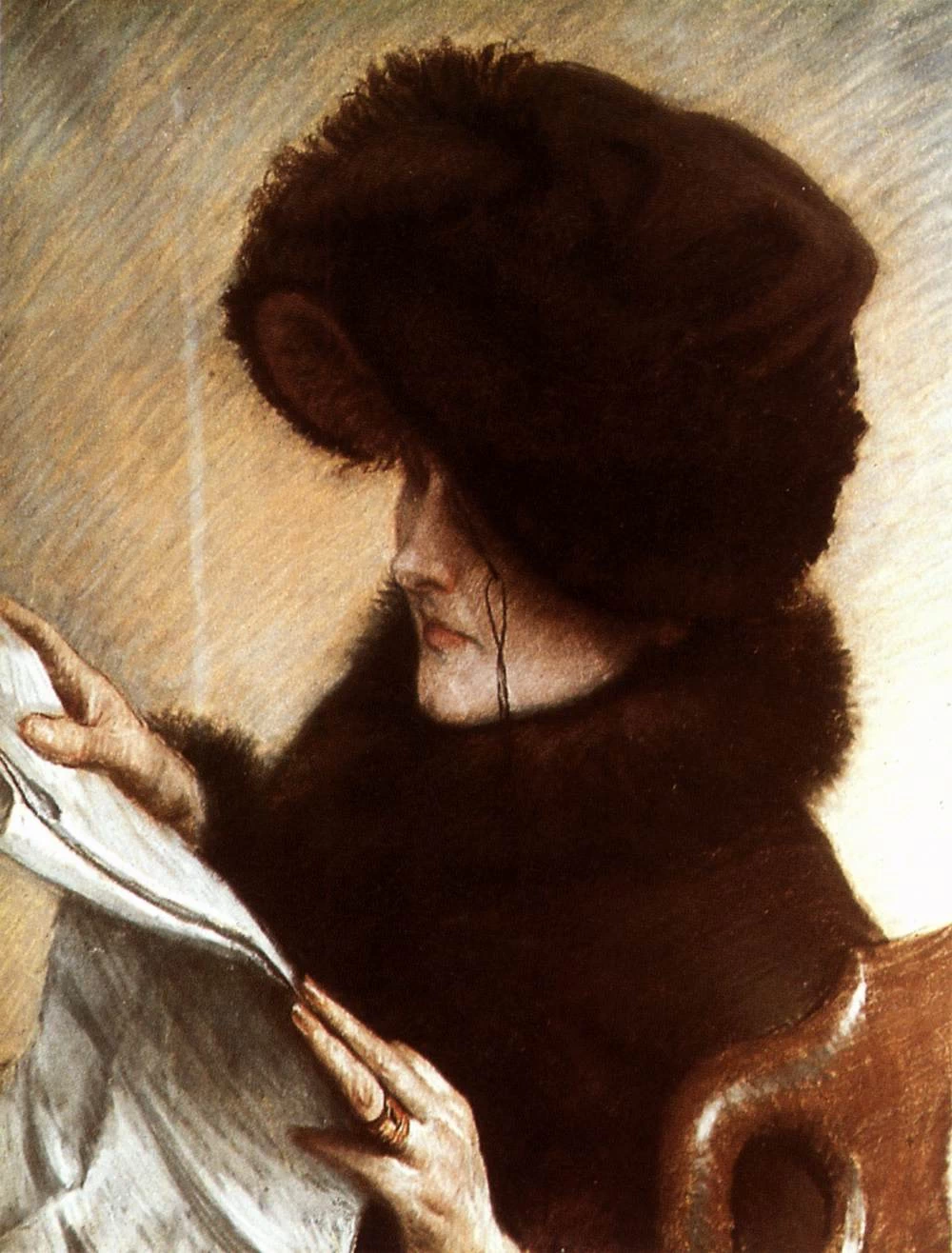 James Tissot - Il giornale, 1883, Musée du Petit Palais, Paris